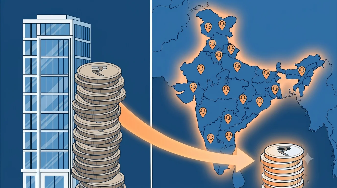 The Real Cost of Running a Centralised Call Center in India (And How Going Distributed Cuts It)