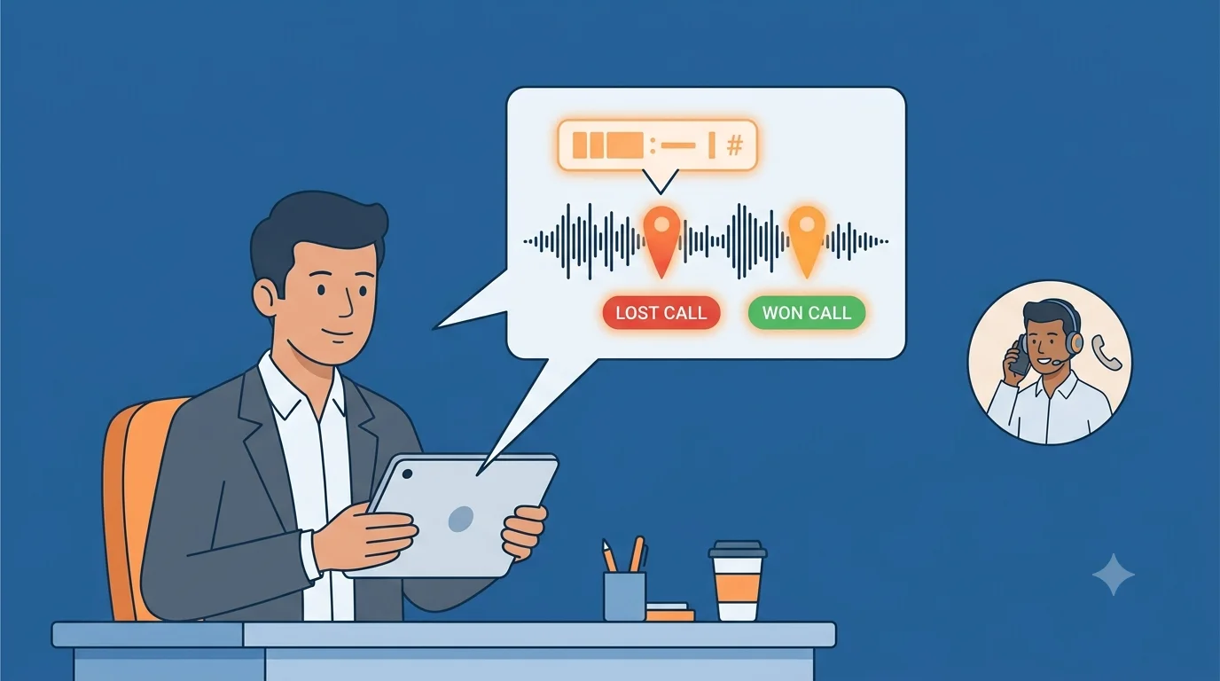 How to Use Call Recordings to Build a Sales Coaching Loop That Actually Improves Conversion