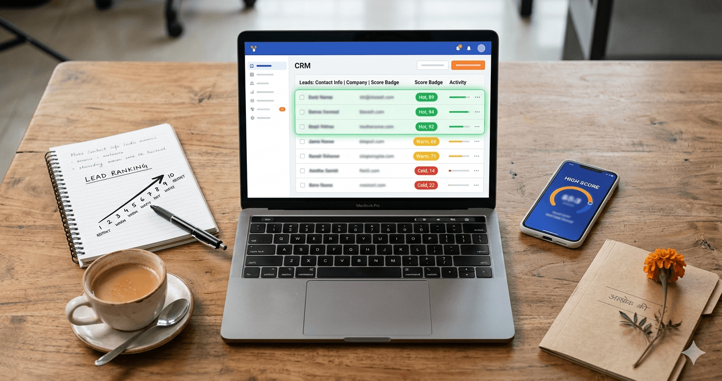 Lead Scoring Software: How Indian SMEs Decide Which Leads to Call First (2026 Guide)