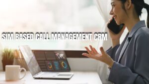 SIM-based call management CRM